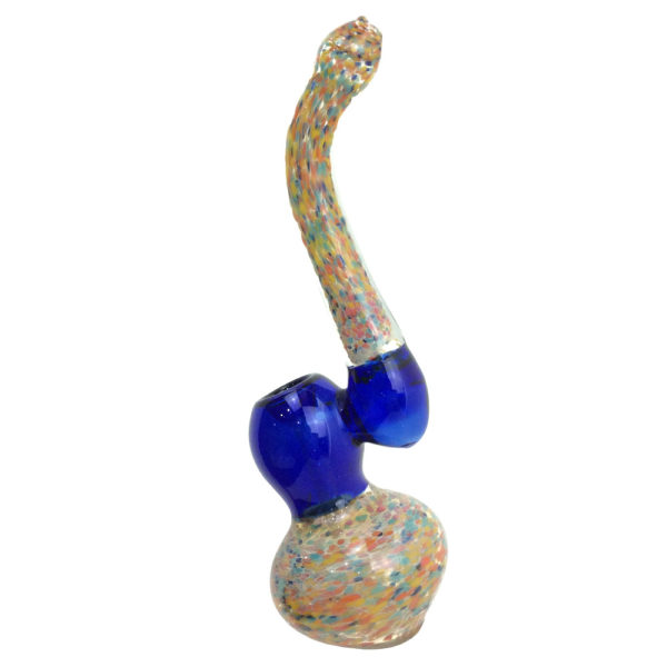 6-5-inch-frit-dots-solid-middle-bubbler-water-pipe