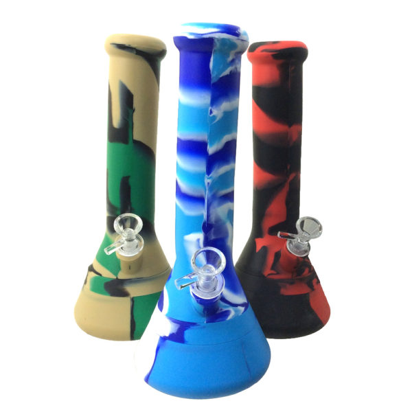 silicone-12-inch-beaker-w-stem-bowl-swirl-colors-water-pipe