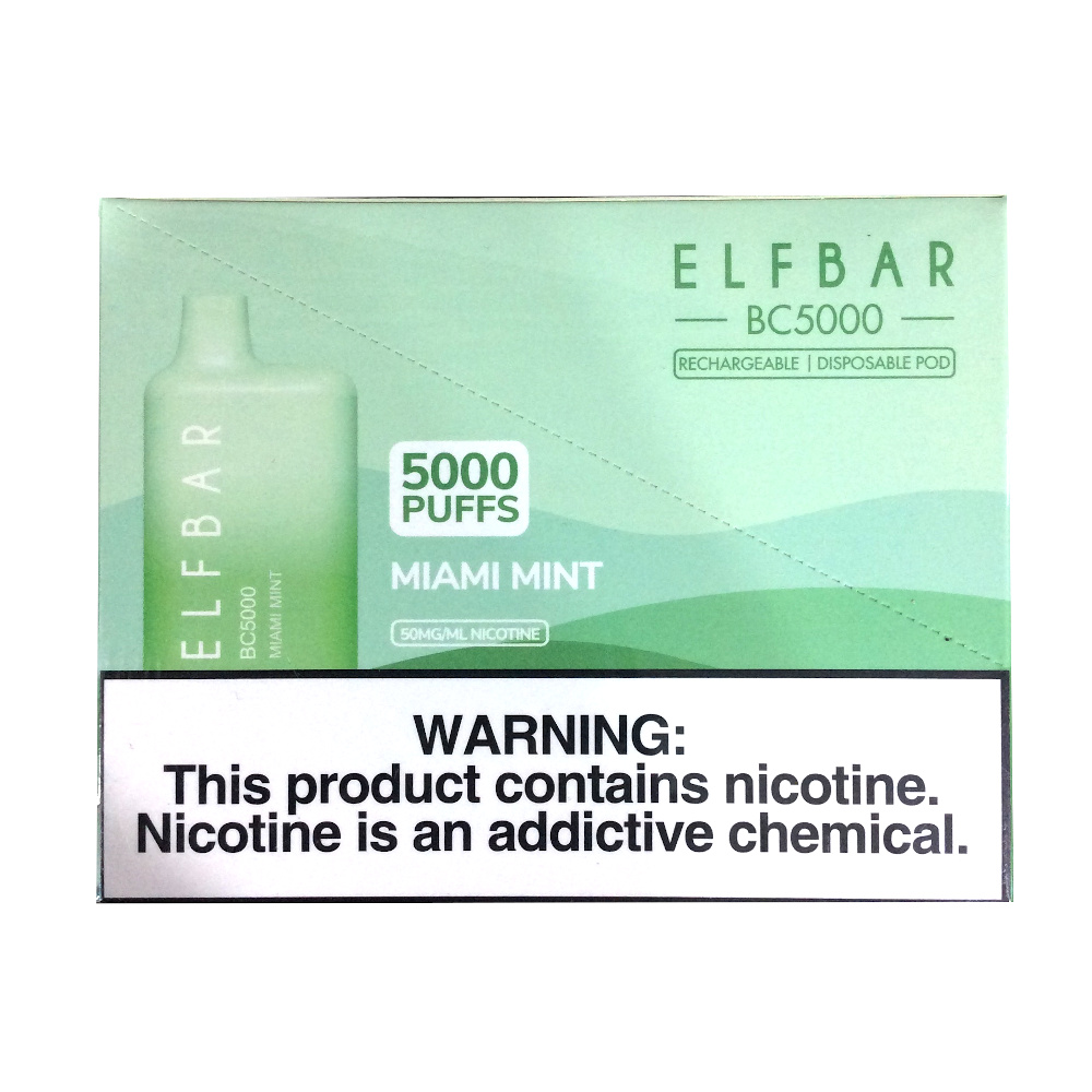 DC ELF BAR BC5000 MIAMI MINT