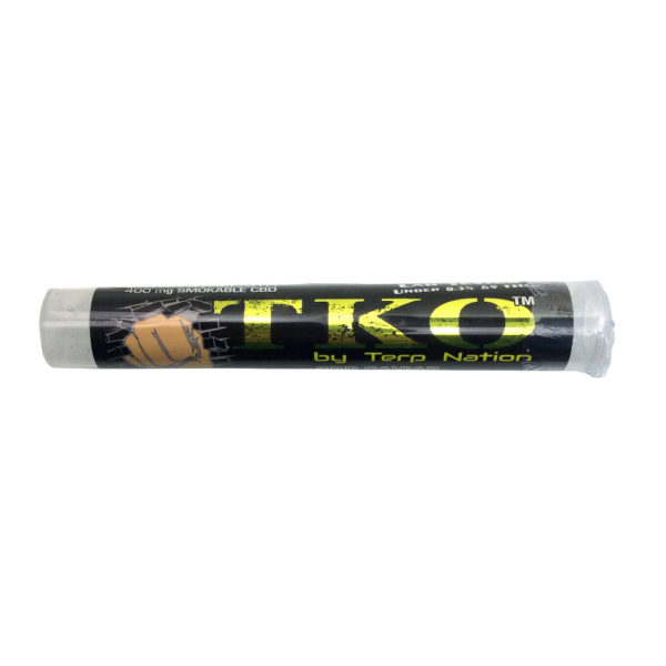 CBD TKO CAVIAR HEMP CONE 400MG PRE ROLL