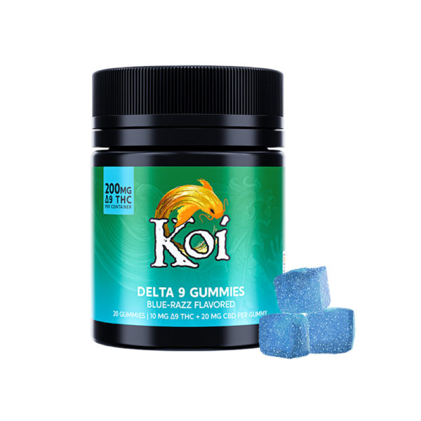 d9-koi-blue-razz-gummies-20pc-10mg-200mg