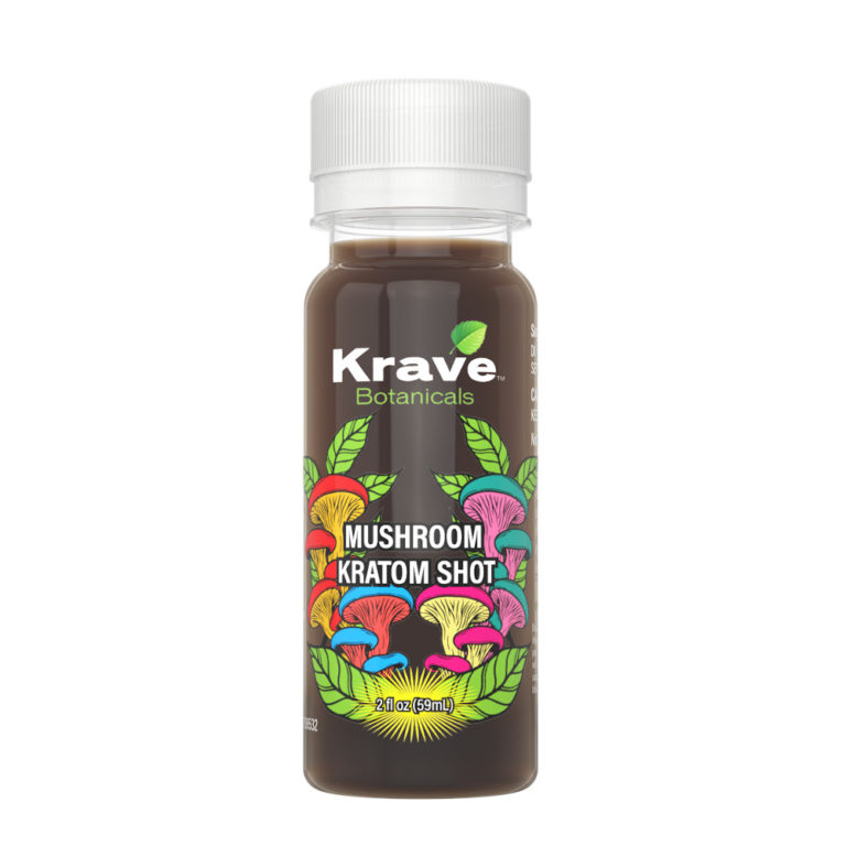 KRAVE MUSHROOM KRATOM SHOTS