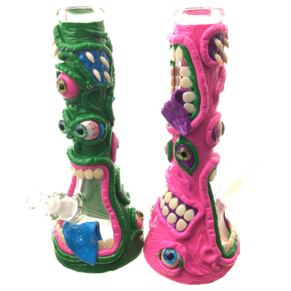 12-inch-3d-two-mouthed-monster-7mm-beaker-water-pipe