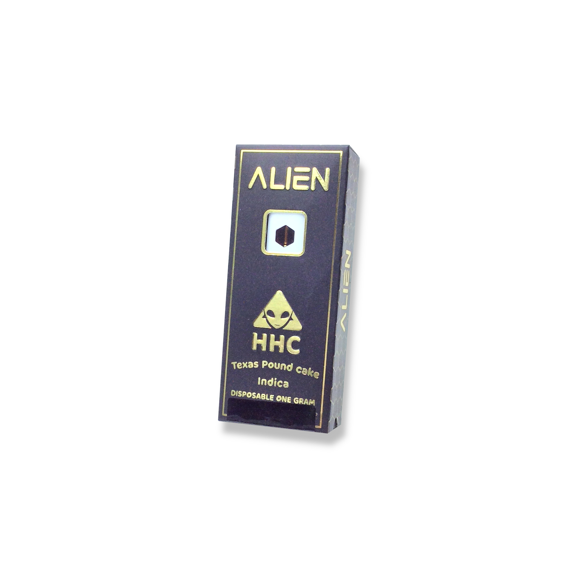HHC ALIEN TEXAS POUND CAKE DISPOSABLE VAPE 1GM