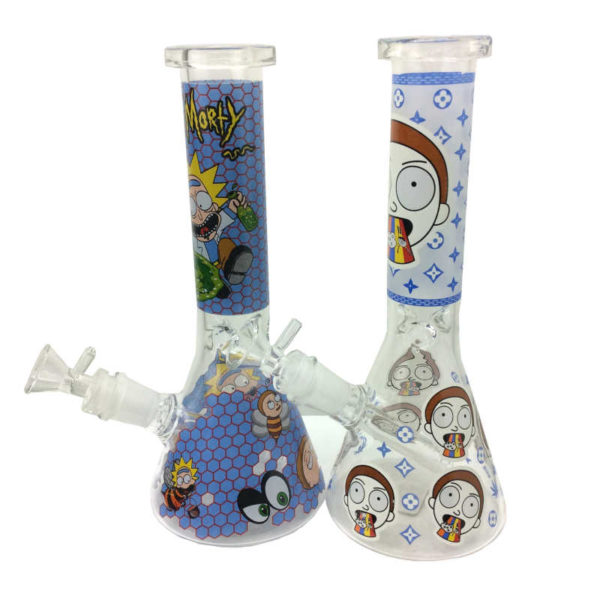 10-inch-5mm-logo-rm-assorted-design-beaker-water-pipe