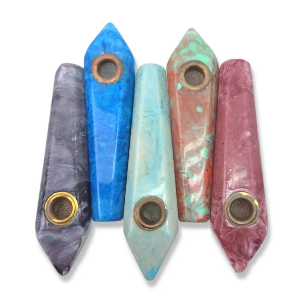 3-5-inch-stone-color-diamond-resin-hand-pipes