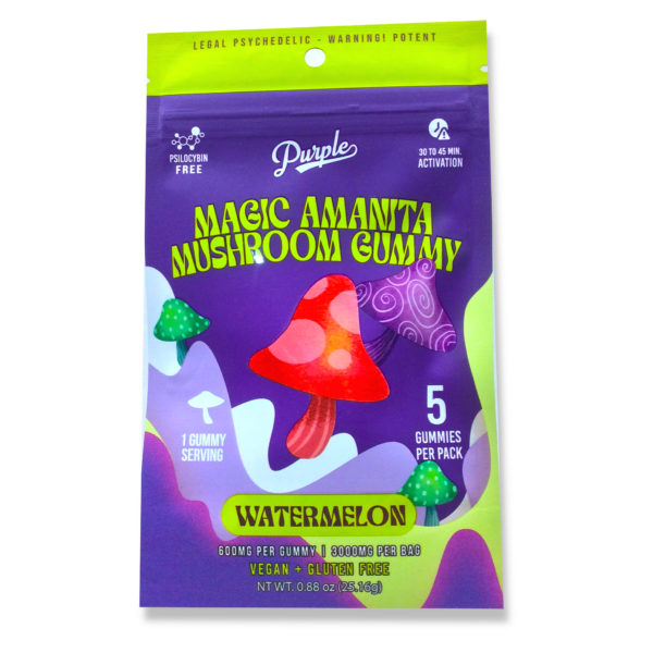 purple-magic-amanita-mushroom-gummies-watermelon
