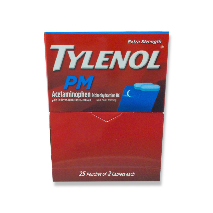 TYLENOL PM EXTRA STRENGTH RED BOX 500MG (25/2CT)