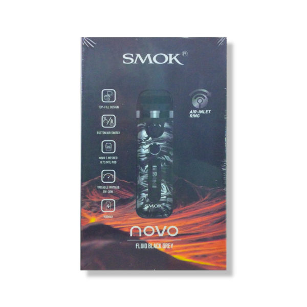 smok-novo-5-kit-fluid-black-grey