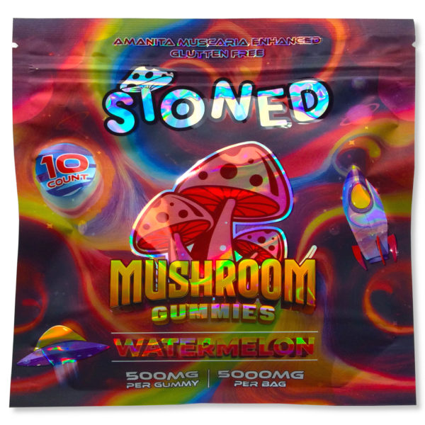 stoned-mushroom-gummies-watermelon-5000mg-10gummies