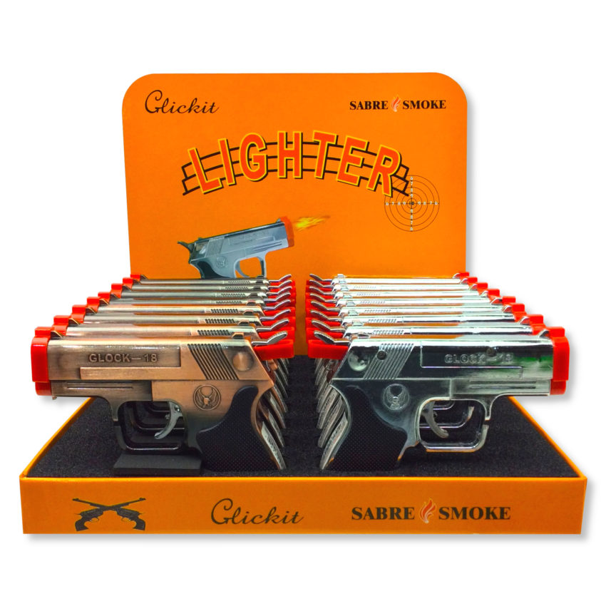 LIGHTER GLOCK PISTOL DISPLAY