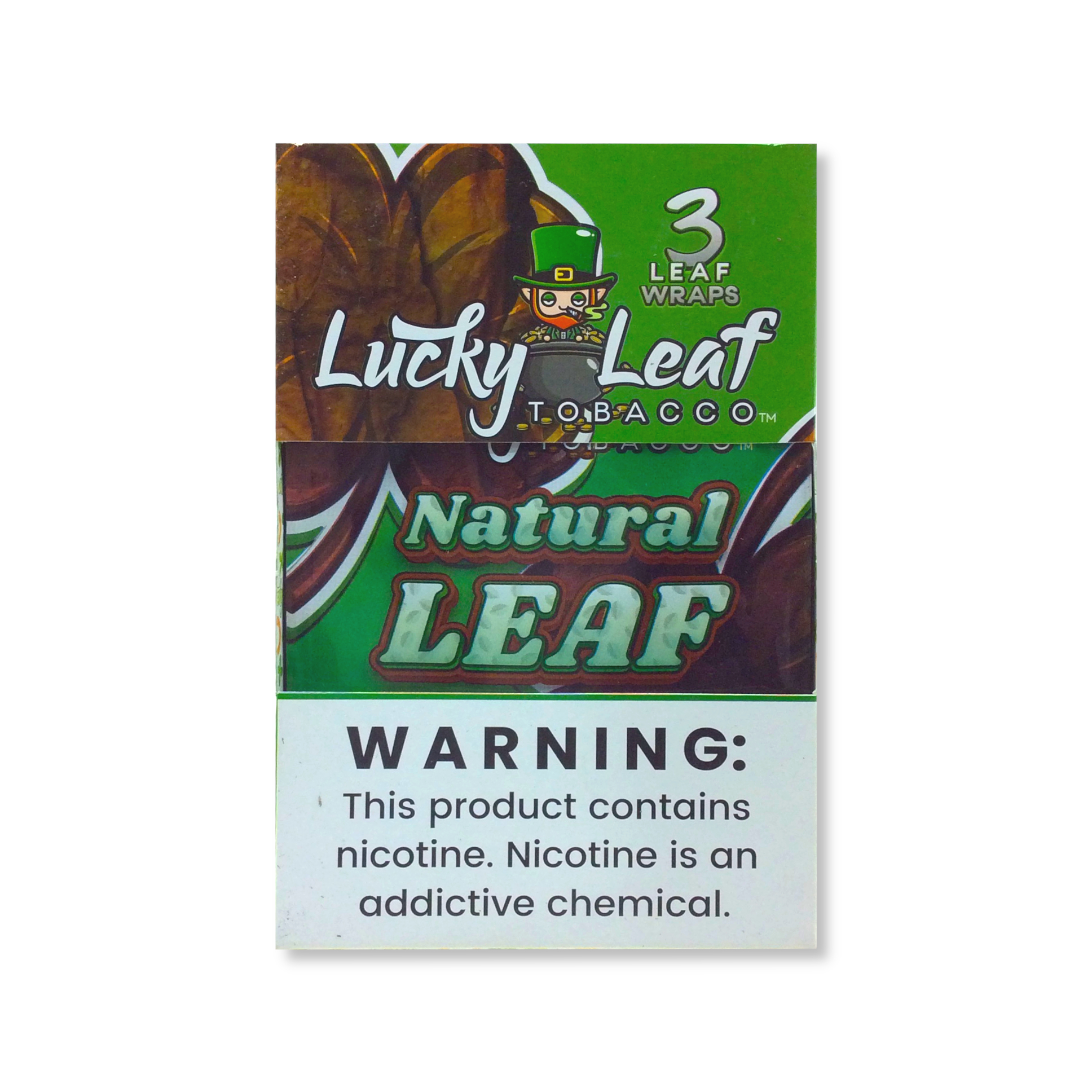 LUCKY LEAF TOBACCO NATURAL (16/3PK)