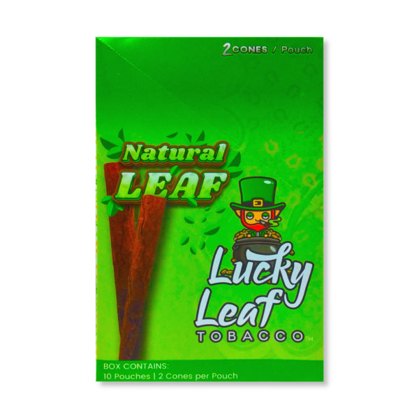 lucky-leaf-natural-tobacco-cones-10-2pk