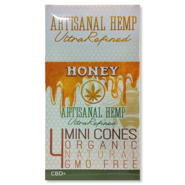 high-hemp-artisanal-hemp-mini-cones-honey-15-4ct