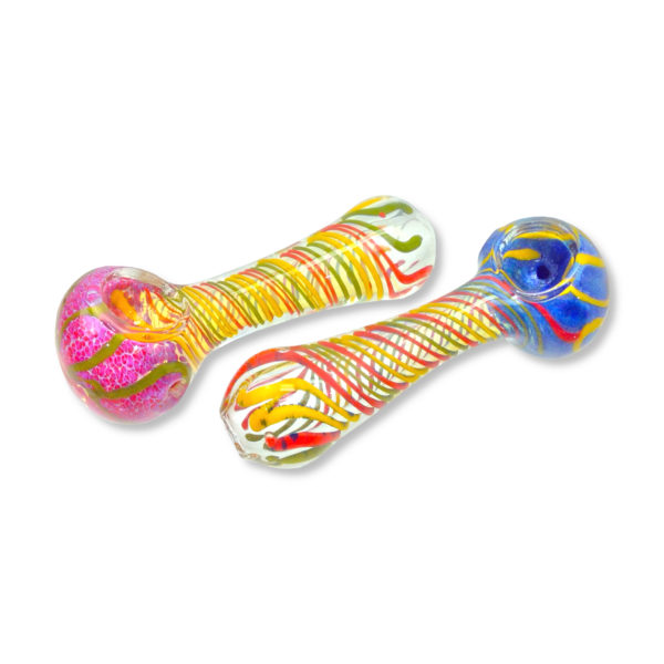 4-5-inch-frit-head-fumed-with-solid-swirls-hand-pipes