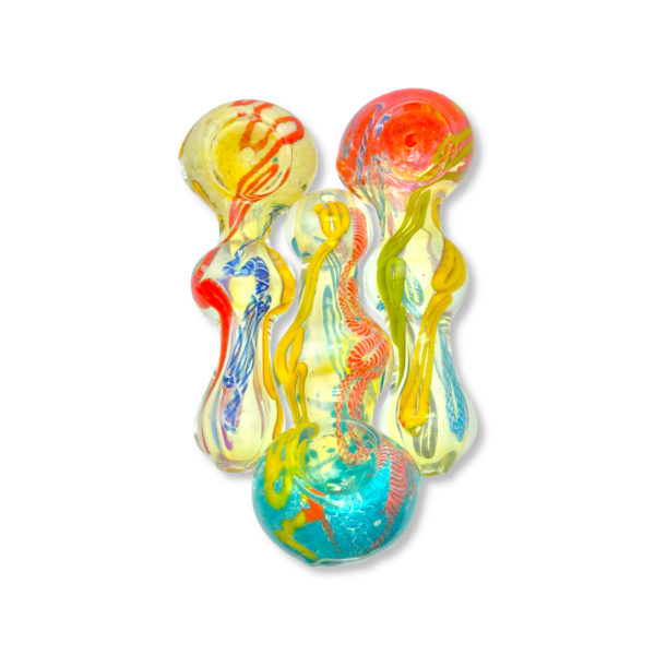 4-inch-fumed-with-multi-frit-patterns-hand-pipe