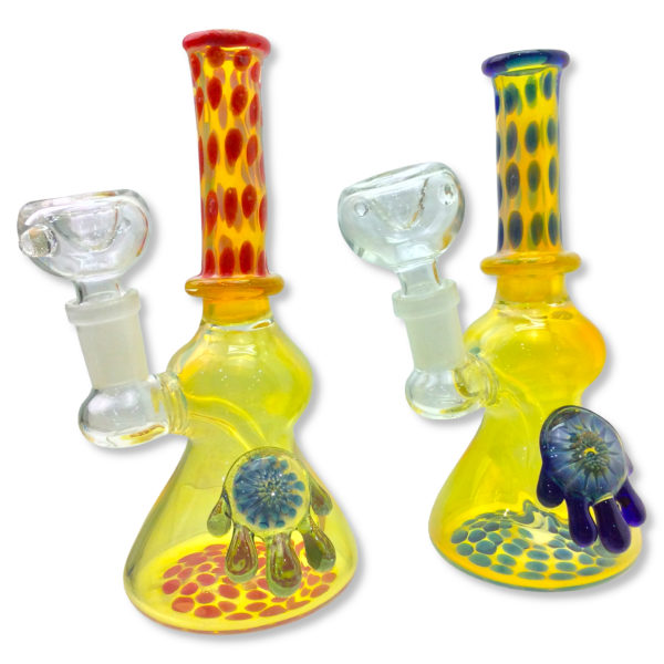 6-5-inch-fumed-side-melting-button-beaker-water-pipe