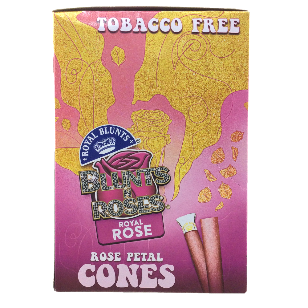 Royal Blunts  Blunts & Roses 1 Rose Petal Cone (1 per pack / 10