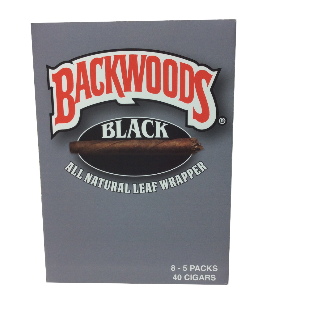 BACKWOODS BLACK CIGARS (8/5CT)