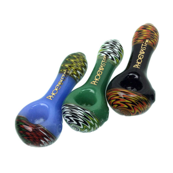 4-inch-phoenix-molino-screen-bowl-hand-pipe-american-glass-color-rod
