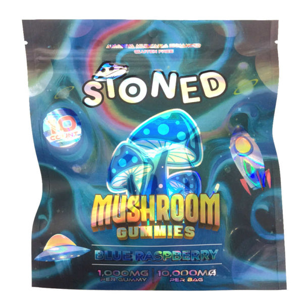 stoned-mushroom-gummies-blue-raspberry-10000mg-10gummies