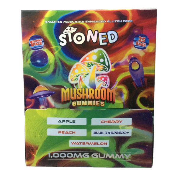 stoned-mushroom-gummies-5-flavors-varity-box-1x1000mg-gummy-per-pack-25-ct