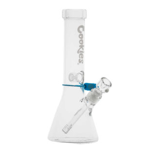 13-inch-beaker-5mm-with-white-cookies-logo-water-pipe-ckw005