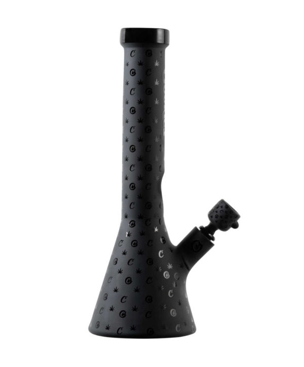 14-inch-v-beaker-black-with-cookies-pattern-water-pipe-ckw009