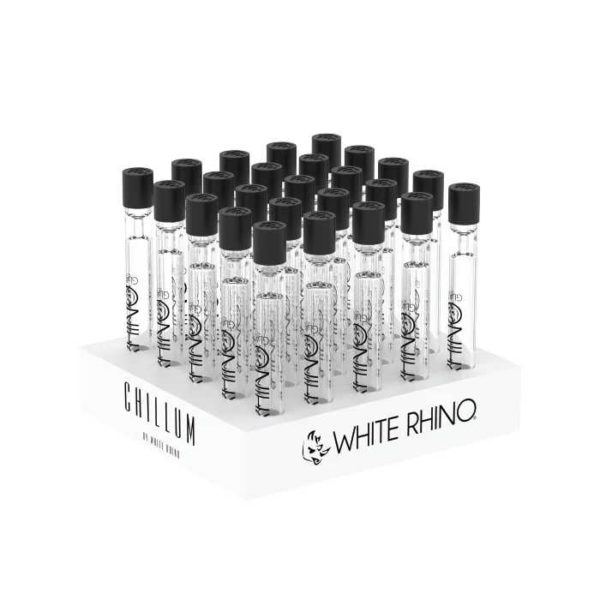 white-rhino-chillum-with-silicone-cap-25-ct-display