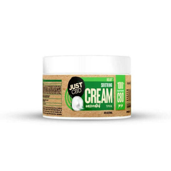 just-cbd-1000mg-soothing-cream-tub