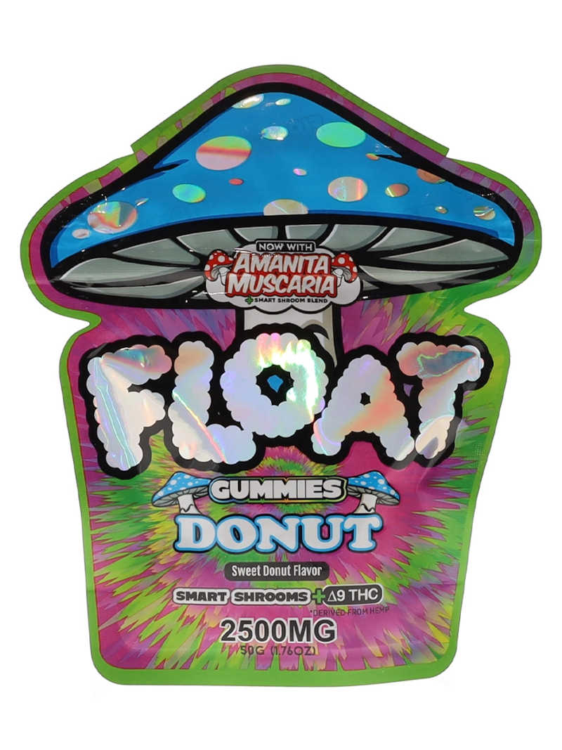 FLOAT SHROOMS+D9 GUMMIES DONUT