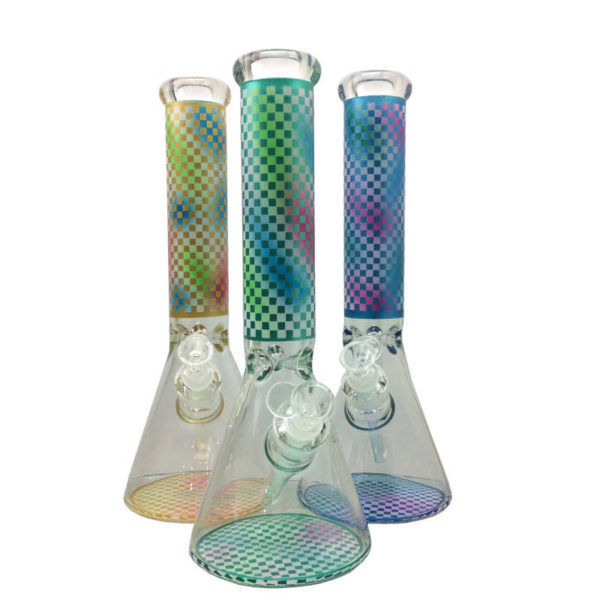 14-inch-checkered-beaker-water-pipe-es24382