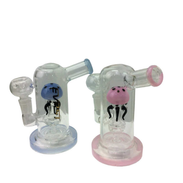 5 INCH OCTUPUS PERCULATOR SIDECAR WATER PIPE