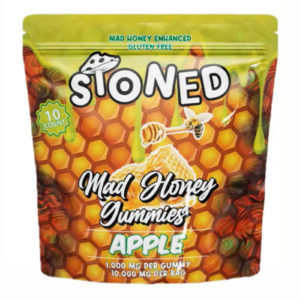 STONED MAD HONEY GUMMIES APPLE 10000MG/10GUMMIES