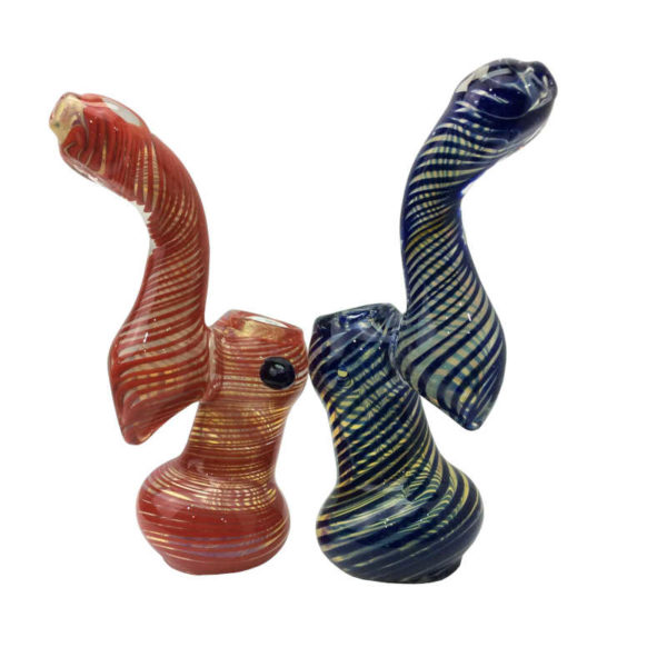 6-inch-fumed-swirl-solid-frit-lines-bubbler-water-pipe