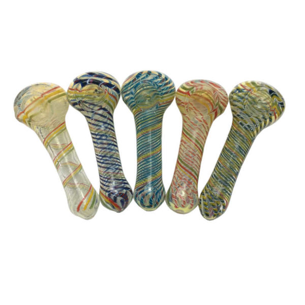 4-inch-fumed-twisted-frit-rope-and-solid-lines-hand-pipe