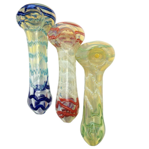 4-inch-fumed-twisted-frit-coil-and-lines-hand-pipe