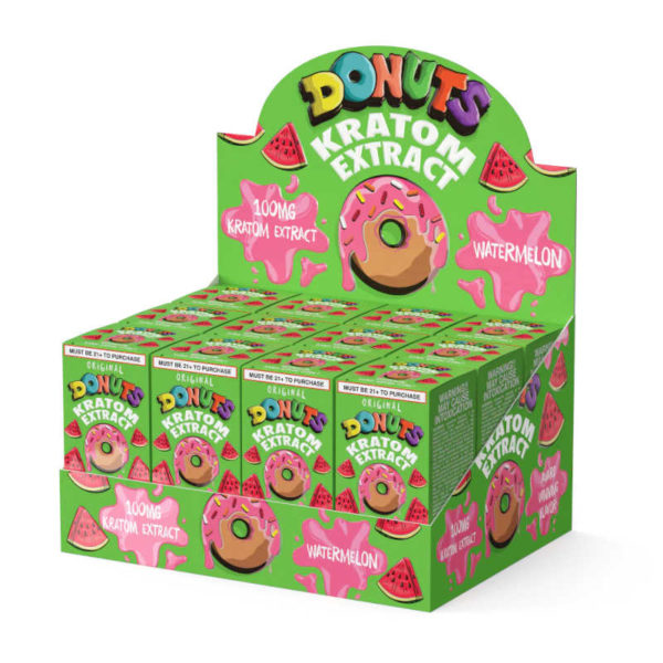 donuts-kratom-extract-100mg-watermelon