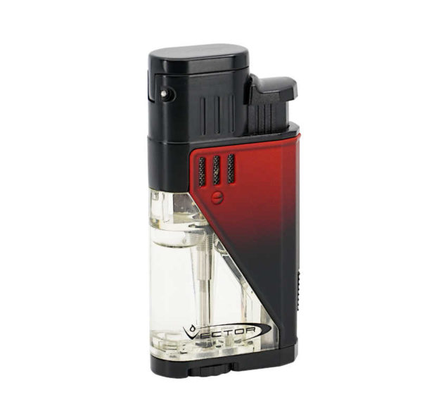 vector-twister-10-red-black-rubber-matte-torch-lighter