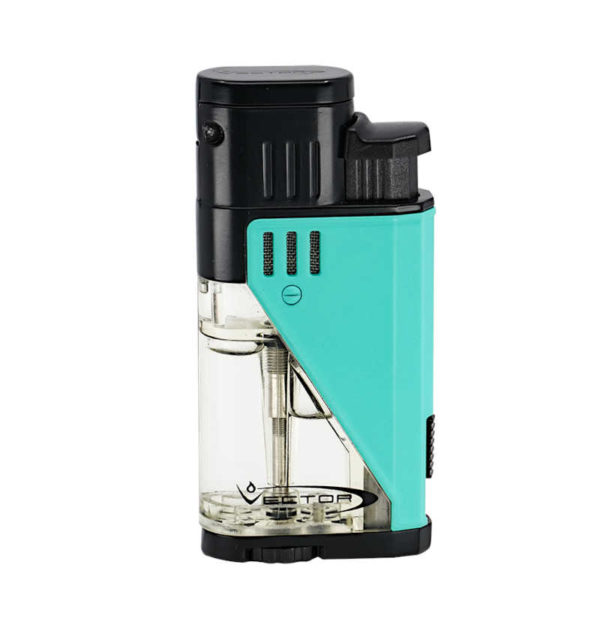 vector-twister-12-turquoise-rubber-matte-torch-lighter