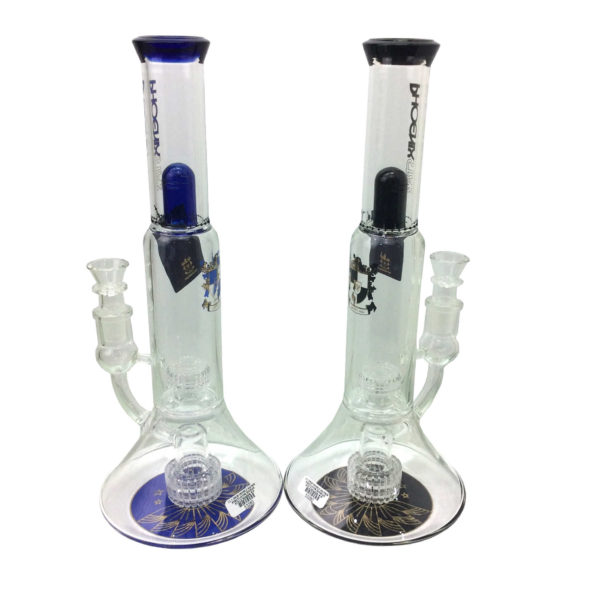 13-5-inch-double-matrix-perculator-hookah-style-beaker-water-pipe