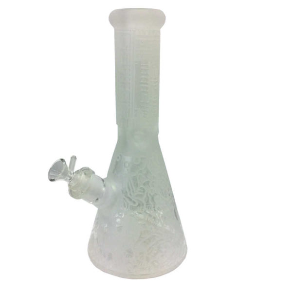 12-inch-7mm-thick-deep-sandblasted-ingraved-beaker-water-pipe