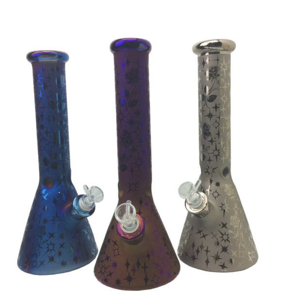 14-inch-assorted-colors-rainbow-effect-beaker-water-pipe-es24389