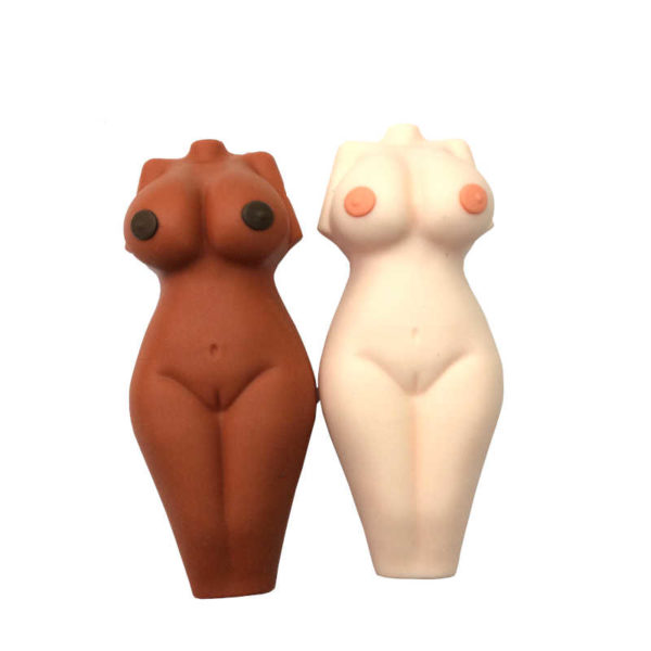 3-inch-silicone-naked-woman-hand-pipe-jar-display