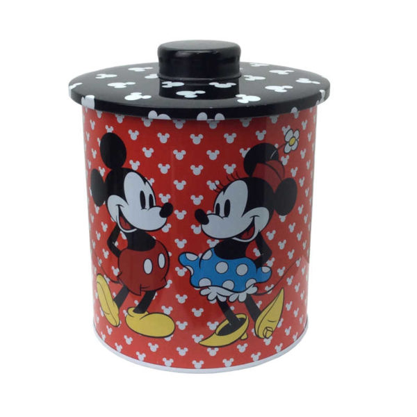 mickey-and-mini-6-inch-metal-cookie-jar-with-lid-73753