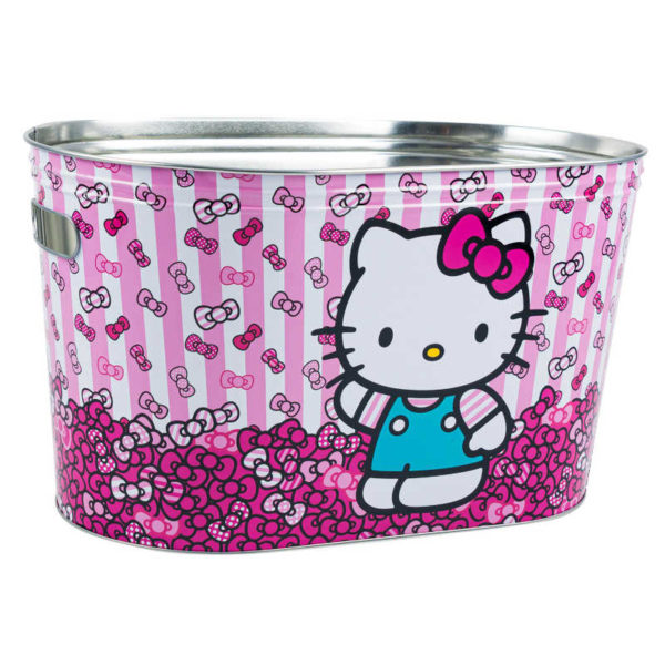 hello-kitty-pink-metal-tub-16x9x9-inch-92055