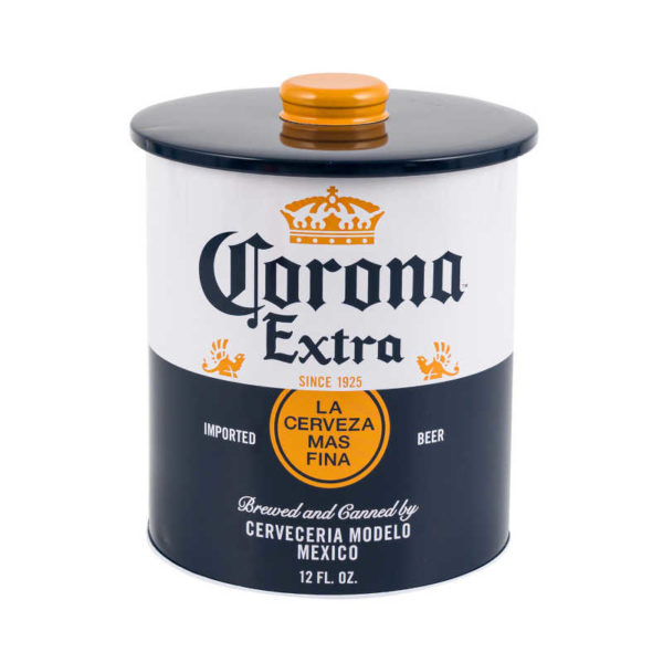 corona-extra-8-inch-metal-canister-with-lid-73790