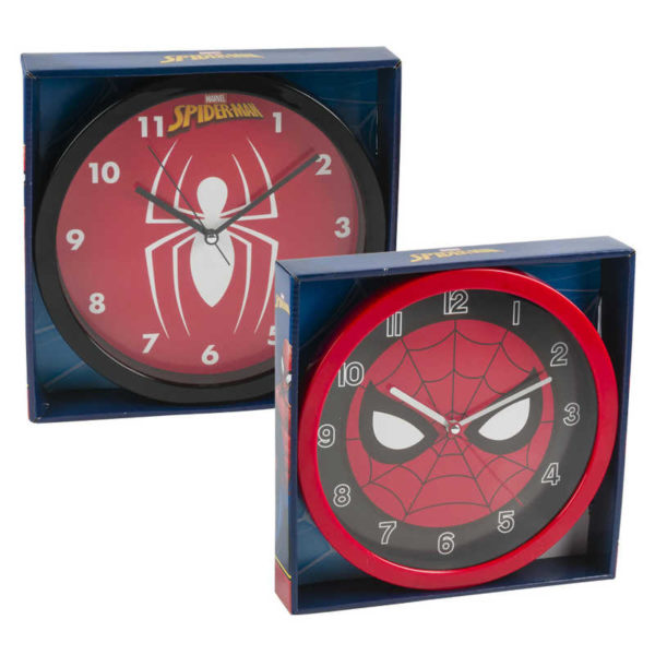 MARVEL SPIDER-MAN 10 INCH WALL CLOCK