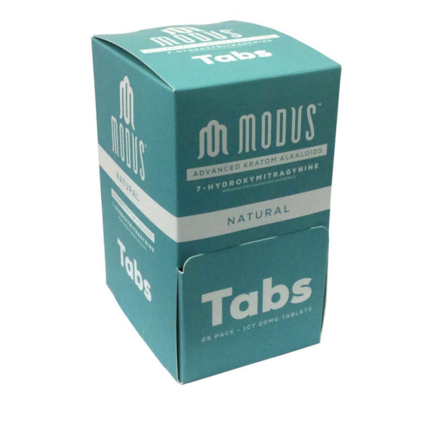 modus-7-hydroxy-kratom-tabs-natural-25x1ct-display-box