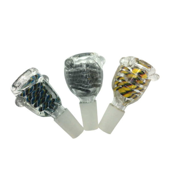 14mm-assorted-colors-frit-rope-glass-bowl-with-nubs